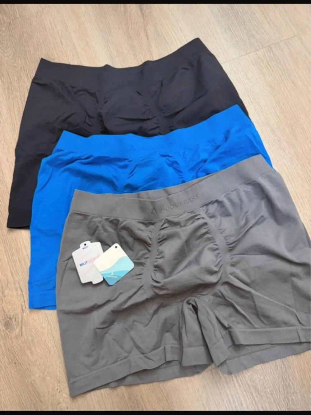 New UniqueBase Men’s Boxer Briefs Size Small Bundle 2 3-Packs 6 Total